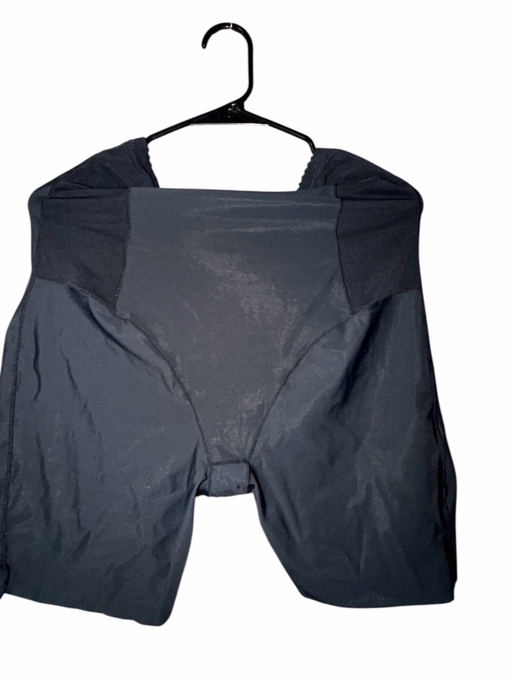 High Waisted Black Shapewear Shorts Tummy Control Seamless Slip Shorts